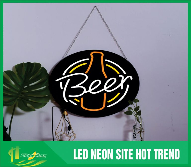 làm biển bảng quảng cáo LED quán bia